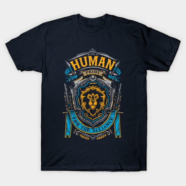 Human Pride v3 T-Shirt by Olipop